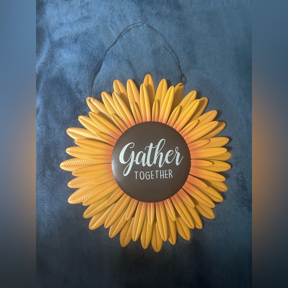 Sunflower Gather Together Wall Decor